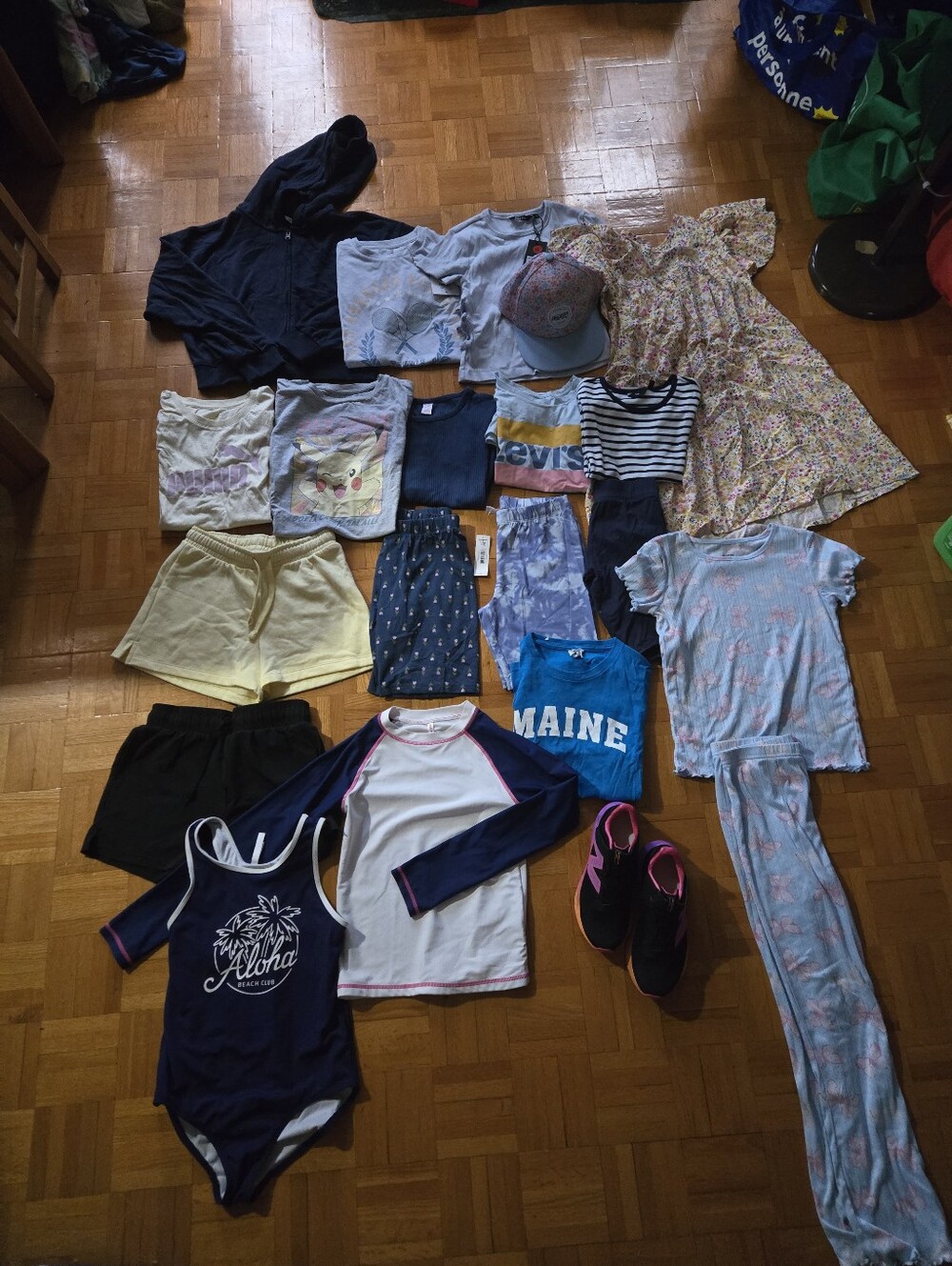 Kids Clothing Bundle Size 10/10-12 + Brand New Balance Shoes + New With Tags